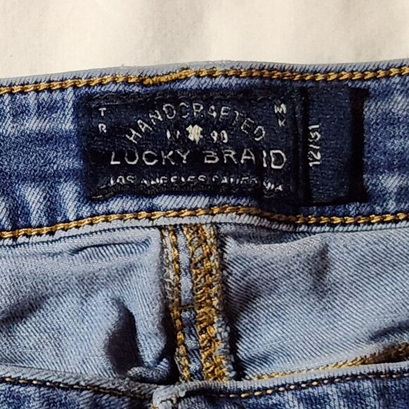 Lucky Brand jeans sz 12 Lolita skinny good condition - Picture 5 of 5